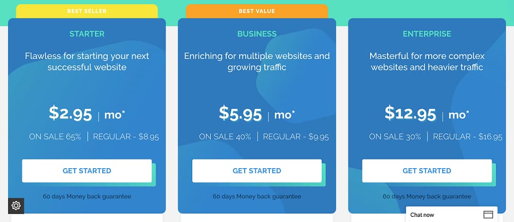 tmd hosting pricing